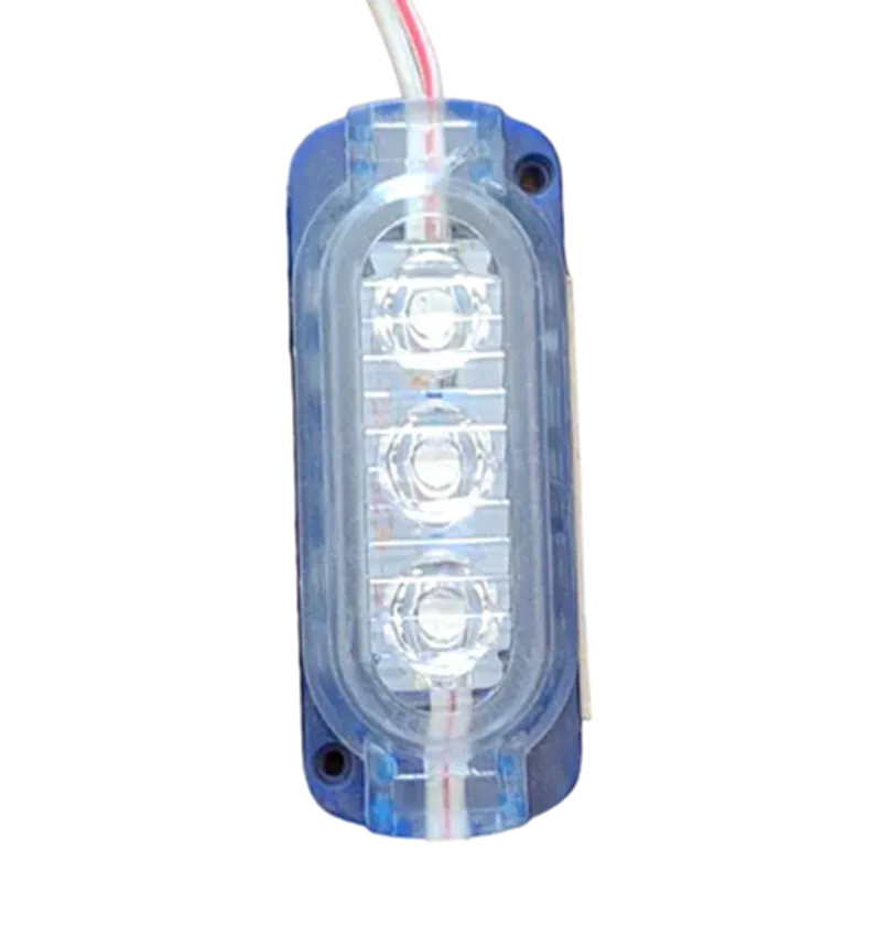 Modulo led luz azul secuencial 3.luces - GENERICO