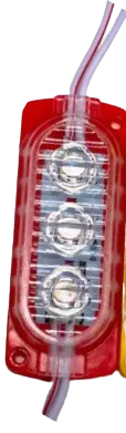 Modulo led luz roja secuencial 3.luces - GENERICO