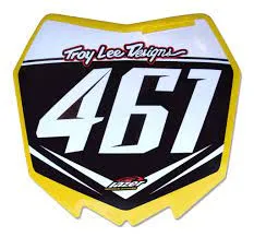 [DC_00303] Tablita frontal amrilla 27 - ROCK STAR