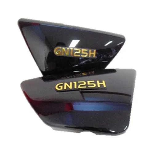 [DC_00202] Tapas laterales - GN 125 negras - GENERICO