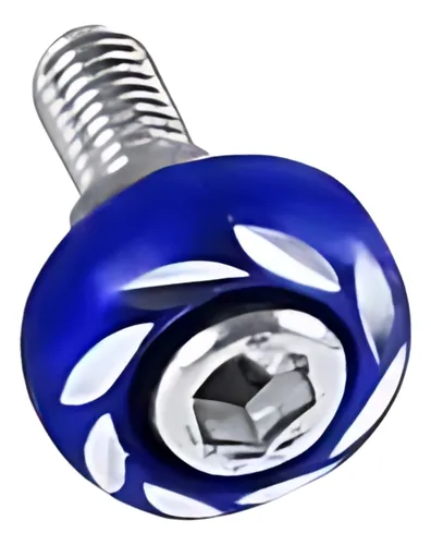 [DC_00389] Tornillo con arandela de lujo azul  UNIVERSAL  JAPANI RACER