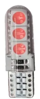 Bombillo direccional led lagrima g ciliconado rojo fijo - GENERICO