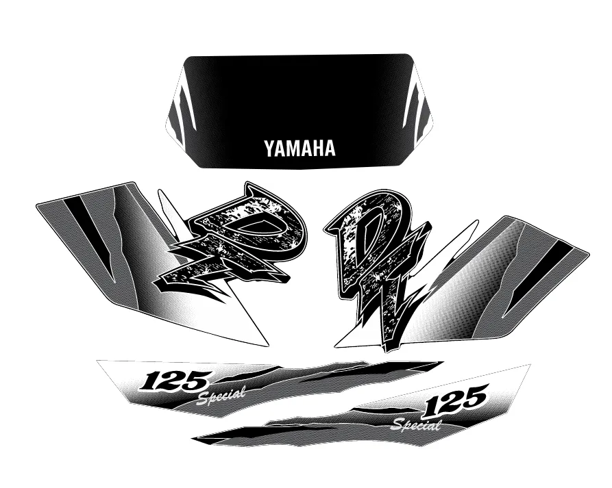 Calcomania - DT 125 - GENERICO