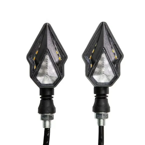 [DC_00284] Direccional led doble secuencia amarillo-azul - ZXD 37 - MOTOLED