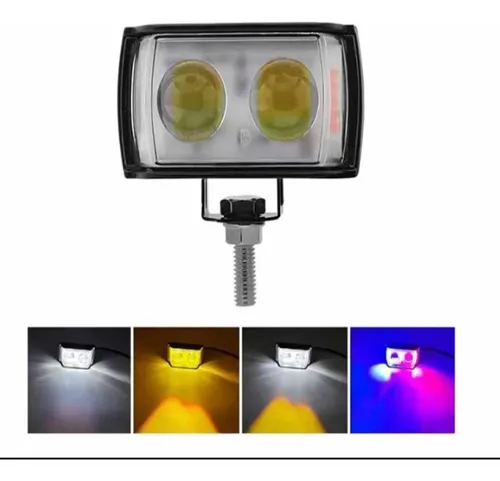 [DC_00289] Exploradora led cuadrada 2.lupas federal - MOTOLED