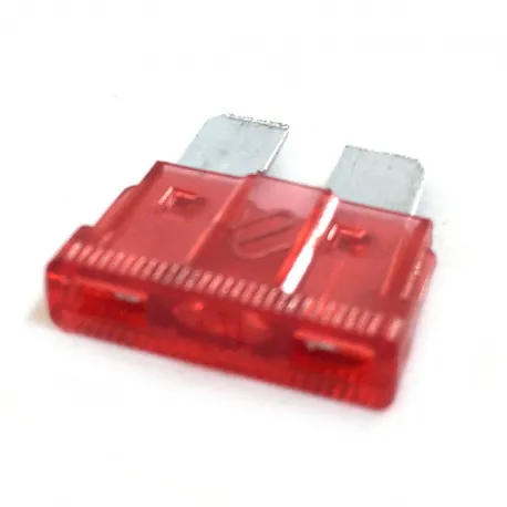 [DC_00443] Fusible Tipo Clavija Color Rojo de 10 Amperes GENERICO