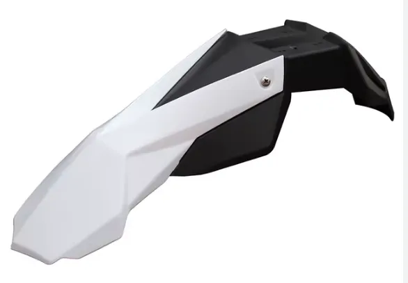 Guarda barro universal negro-blanco - GENERICO