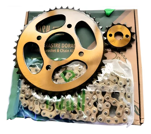 [DC_00375] Kit de arrastre dorado - 428-14*50 - XTZ 125 - POSH