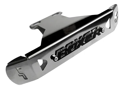 [DC_00110] Logo frontal de lujo 3D negro BOXER  GENERICO