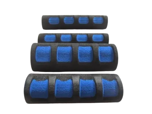 [DC_00337] Manubrios esponja negro-azul - UNIVERSAL - GENERICO